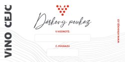 Dárkový poukaz bílý - hodnota 1500 Kč Dárkový poukaz bílý - hodnota 1500 Kč