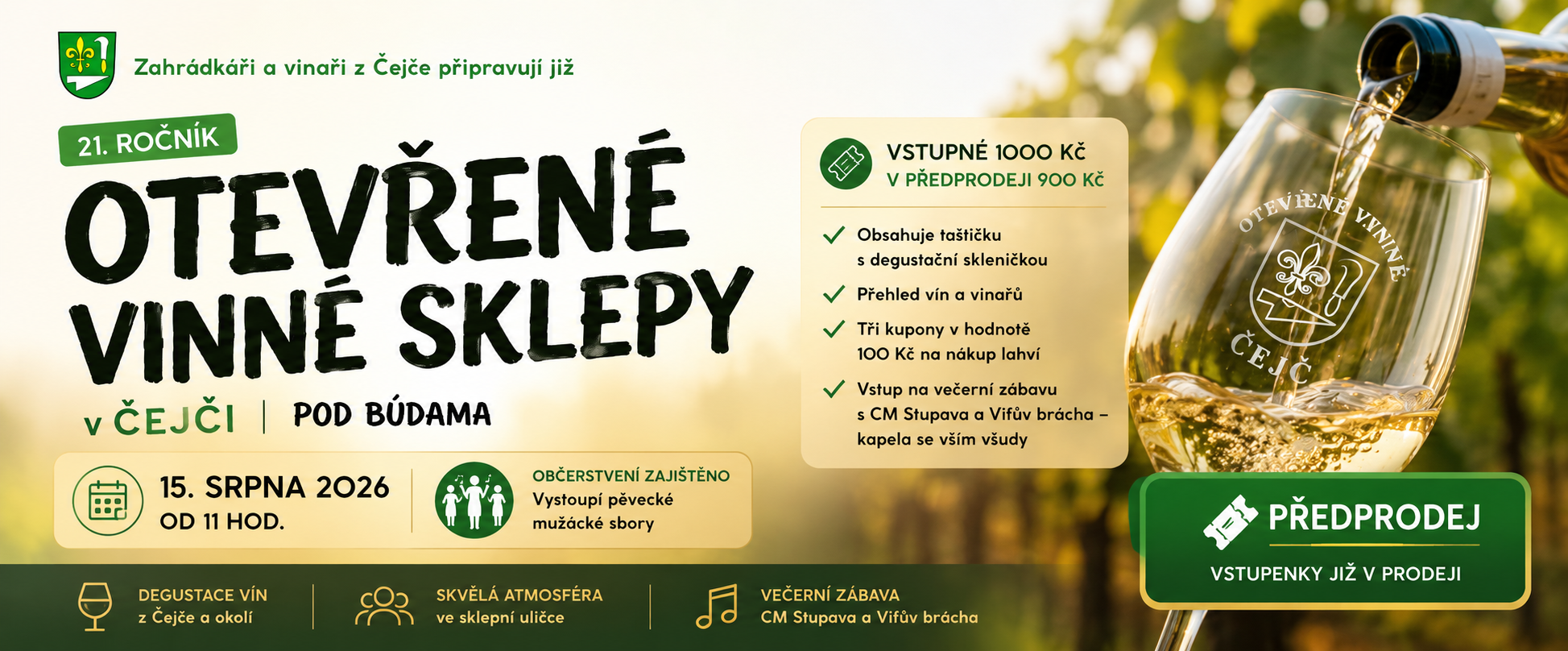 OTEVŘENÉ SKLEPY 15.8.2026